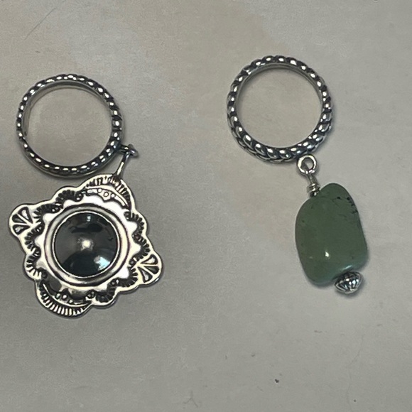 Two Sterling Silver Charms or Pendants - Picture 2 of 6